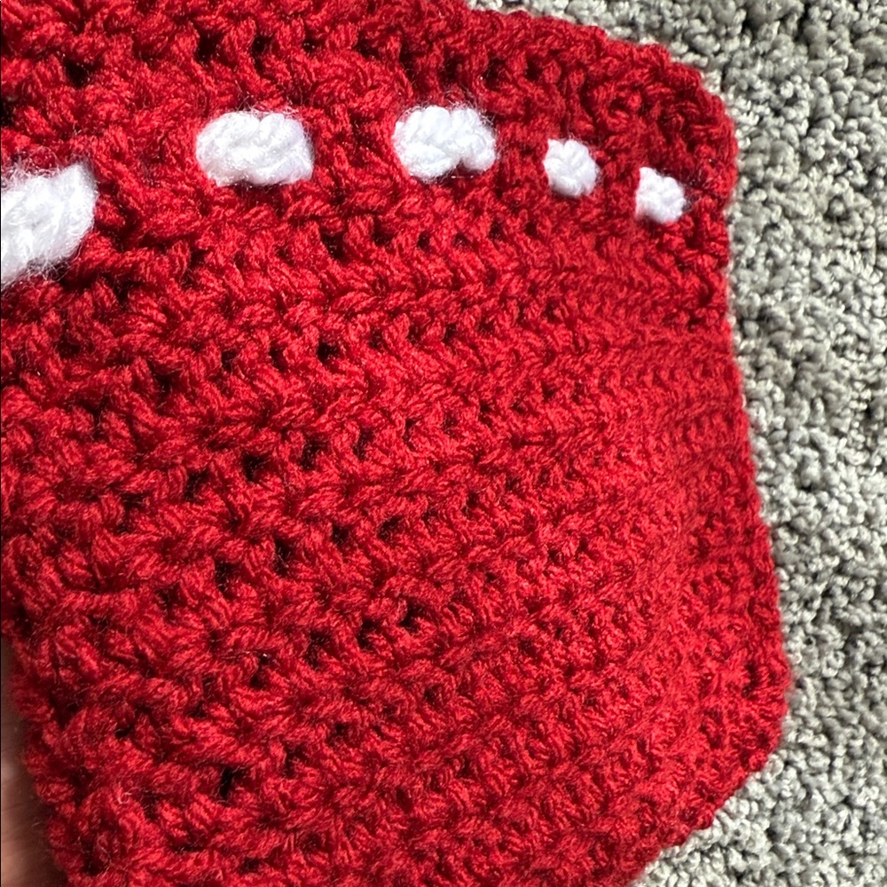 Crochet Drawstring Pouch - Picture 4 of 8